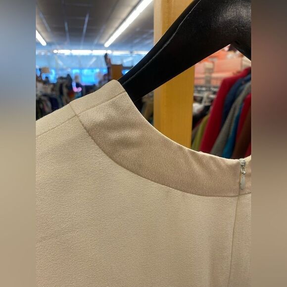 Susan Bristol ladies 16 Ivory White Vintage Dress - Picture 2 of 4